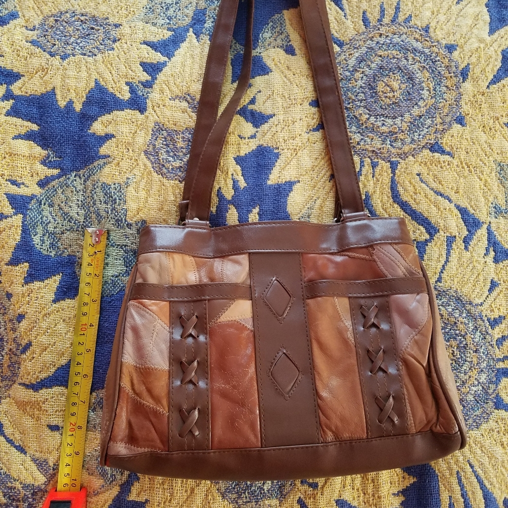 Patchwork Leather Purse - image 3